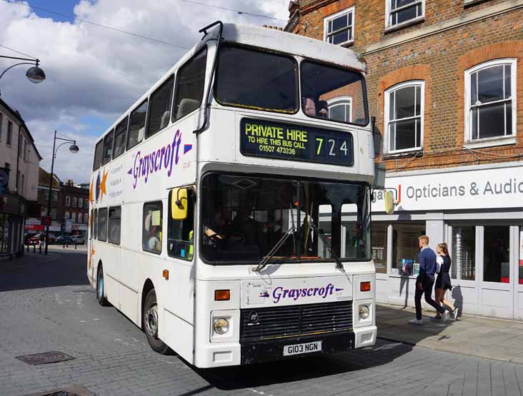 Grayscroft Volvo Citybus NCME G103NGN ex London Buses VC3